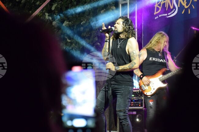 Банско - "Пирински рок вечери" - концерт - Рони Ромеро - "Еридан"