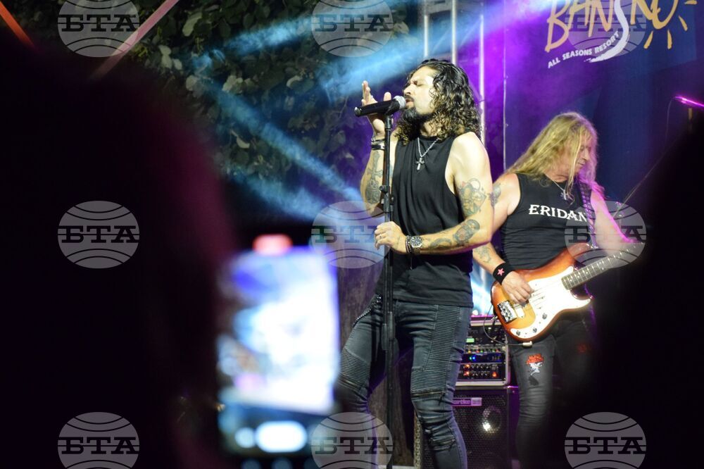 Банско - "Пирински рок вечери" - концерт - Рони Ромеро - "Еридан"