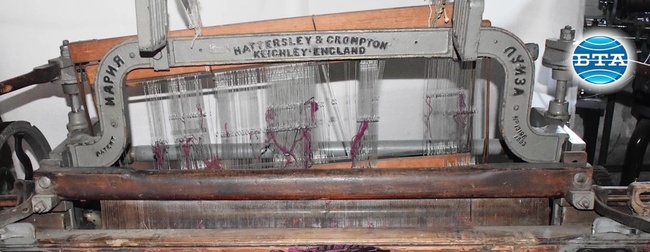 Тъкачни станове с надпис "Мария Луиза" се съхраняват в Музея на текстилната индустрия в Сливен