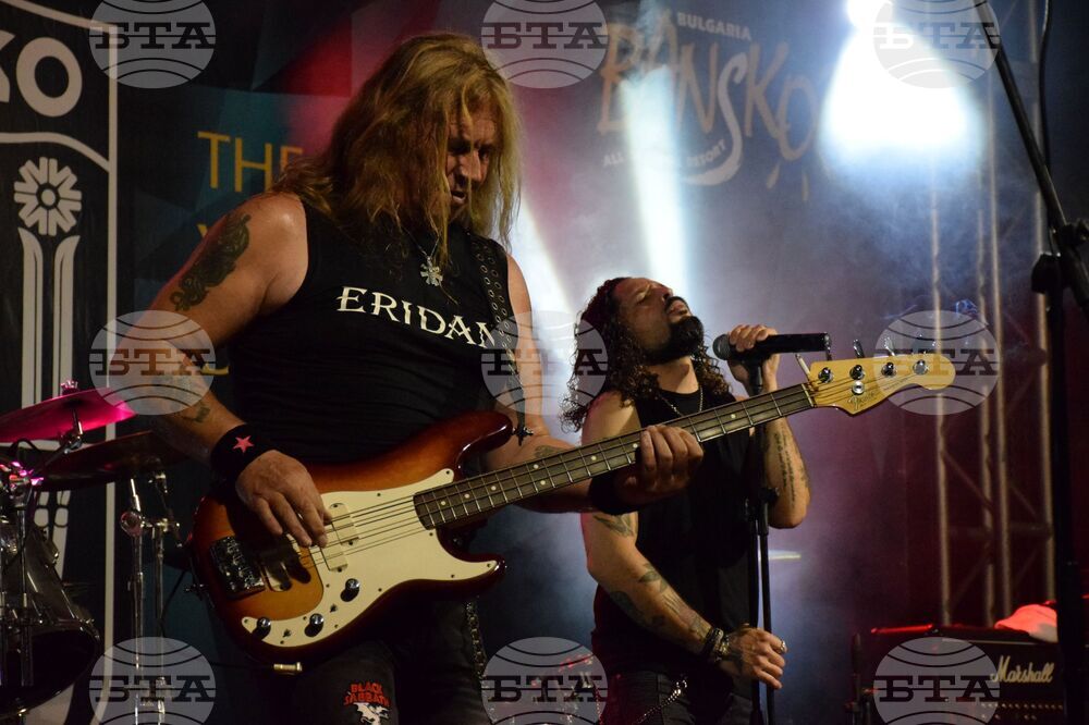 Банско - "Пирински рок вечери" - концерт - Рони Ромеро - "Еридан"