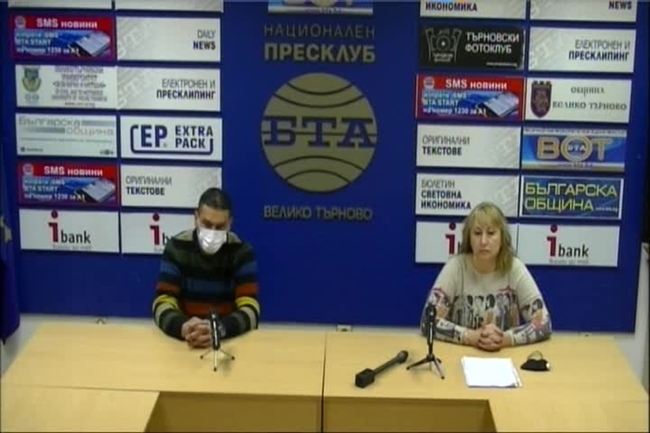 Пресконференция на собственици и наематели на търговски обекти, разположени върху терен, подготвен за продажба в Свищов