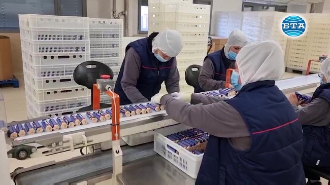 Днес бе даден официалният старт на новото производство на бонбоните Smarties в България