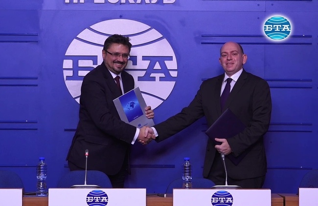 БТА подписа договор за обмен на информация с гръцката информационна агенция АМНА 