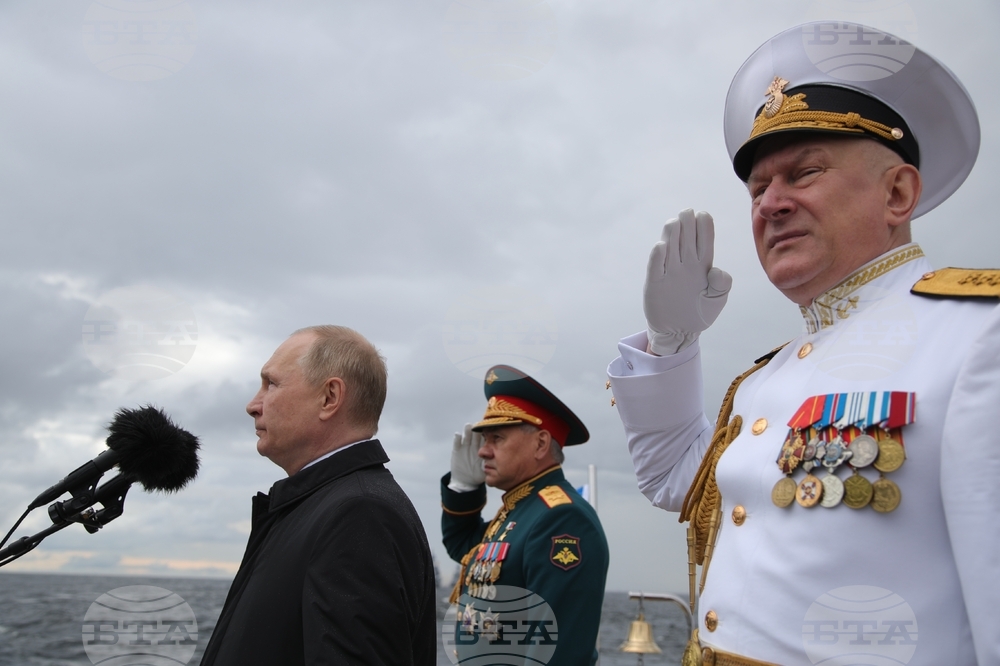 Путин съобщи, че руските военноморски сили скоро ще получат нови хиперзвукови ракети