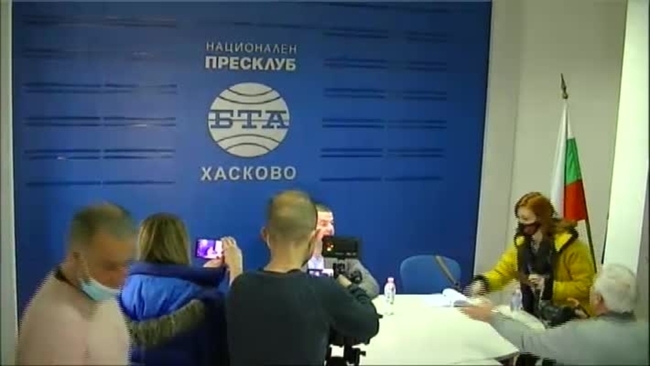 Пресконференция на депутата Владимир Маринов