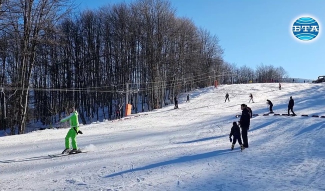 Отлични условия за ски на Беклемето