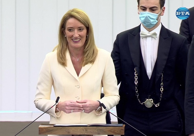 Роберта Мецола е новият председател на ЕП