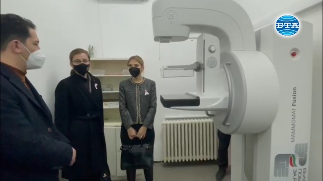 Теодора Генчовска дари мобилен мамограф за нуждите на здравеопазването на Република Северна Македония