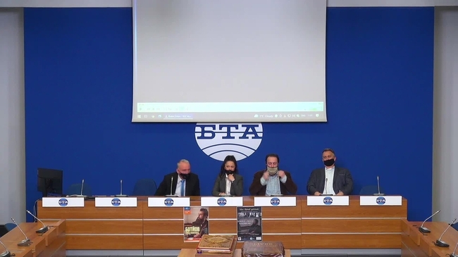 Представяне на “Златната книга на песните” с четиристишието на Ботев, преди да отпътува за Сорбоната.