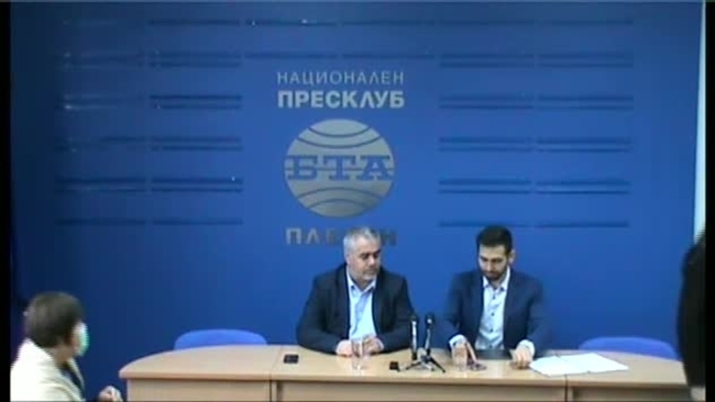 Пресконференция на ПРОДЪЛЖАВАМЕ ПРОМЯНАТА в Плевен - народните представители Стоил Стоилов и Иван Манев