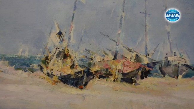 Изложба по повод 90 години от рождението на художника Дамян Заберски бе открита в Бургас