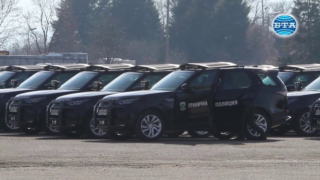ГД "Гранична полиция" получи 70 нови автомобила с висока проходимост