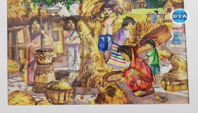 Изложба на детски рисунки от цял свят гостува в художествената гимназия в Сливен