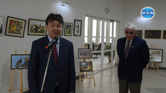 Фотоизложба под наслов "Казахстан - далечен и близък" откри в Добрич Н. Пр. Темиртай Избастин
