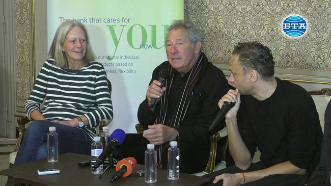 Израел Хоровиц за премиерата на "Моята скъпа лейди" в Народния театър