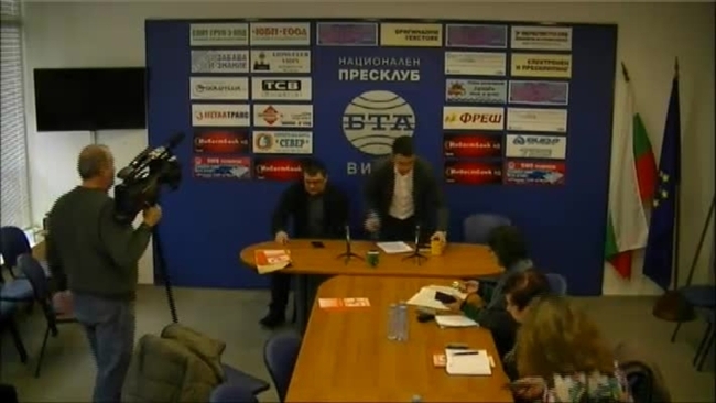 Пресконференция на евродепутатът Момчил Неков