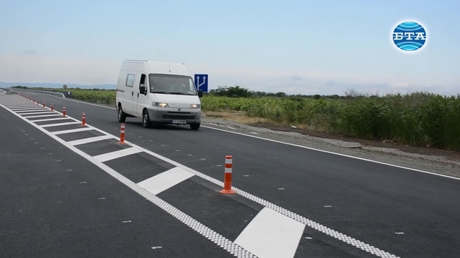 Официално бе открит разширеният участък от пътя Слънчев бряг – Бургас

