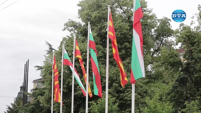 Официално посрещане на македонския президент Георге Иванов в София