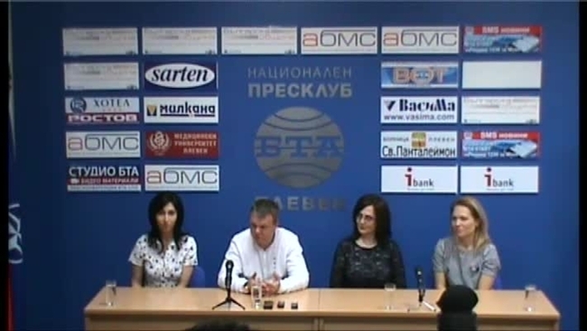 Пресконференция на ЦВЕТЕЛИН ГОРАНОВ - директор на НУ "Христо Ботев" - Плевен за "Мост към поколенията"