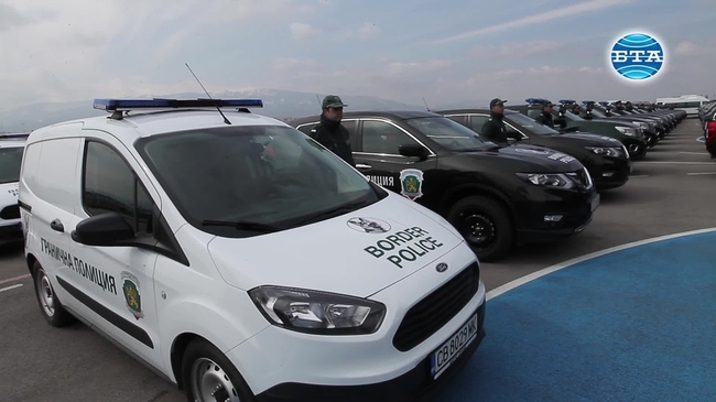 "Гранична полиция" получи нови патрулни и специализирани автомобили