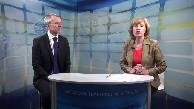 Франсоа-Кзавие Кованди, аташе по институционално сътрудничество към Посолството на Франция, за третото издание на конкурса "ЕКООБЩИНА"