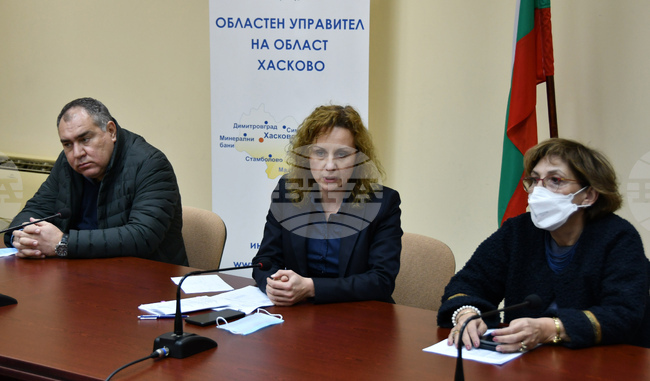 Хасково - Ковид-19 - кризисния щаб - брифинг