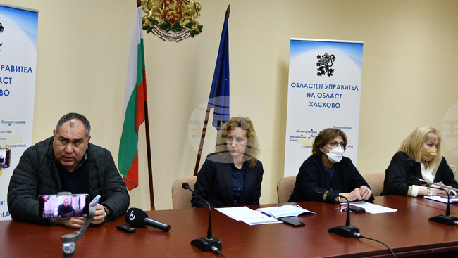 Хасково - Ковид-19 - кризисния щаб - брифинг