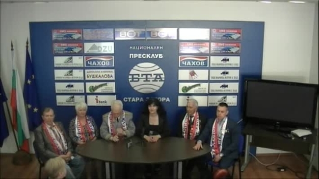 Пресконференция на делегация на Областния съвет на ветераните от Екатеринбург, Свердловска област, с ръководител генерал Юрий Садаков..