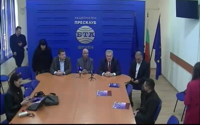 Пресконференция на председателя на ПП АБВ Румен Петков и на депутата Владимир Маринов