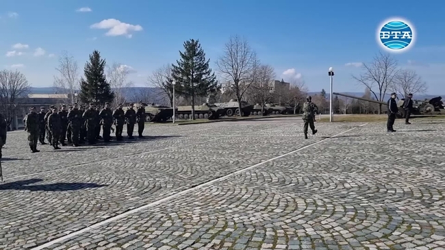 Първата група резервисти в Българската армия положиха клетва