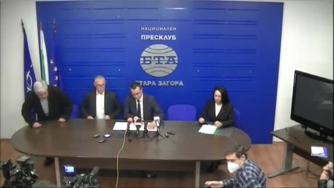 Пресконференция на кмета на община Чирпан Ивайло Крачолов