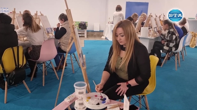 Рисуване с чаша вино - един приятен начин да прекараш свободното си време 