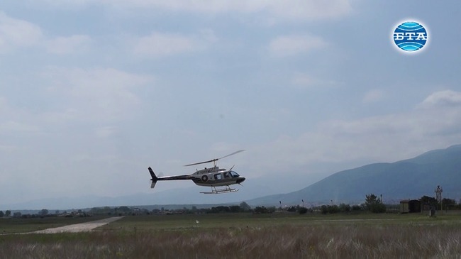 Навършват се 20 години от приемане на въоръжение в българските ВВС на вертолетите Bell-206