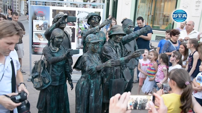 Международен фестивал на живите статуи в Русе