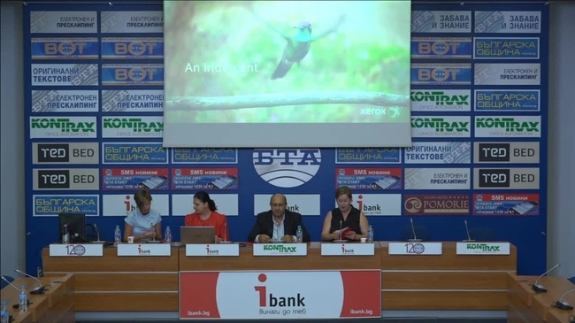 Представяне на проекта „Иновативни решения за ресурсна ефективност в Симолини 94 ООД“.