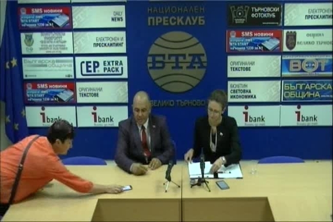 Пресконференция на евродепутата  Цветелина Пенкова