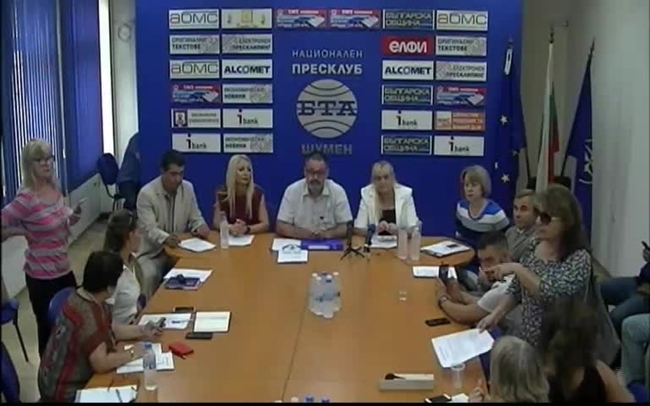 Пресконференция на шуменския общински съветник Добромир Драев