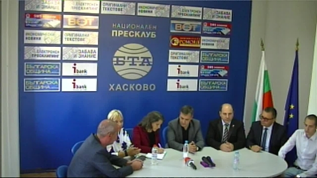 Пресконференция на ВМРО - Хасково