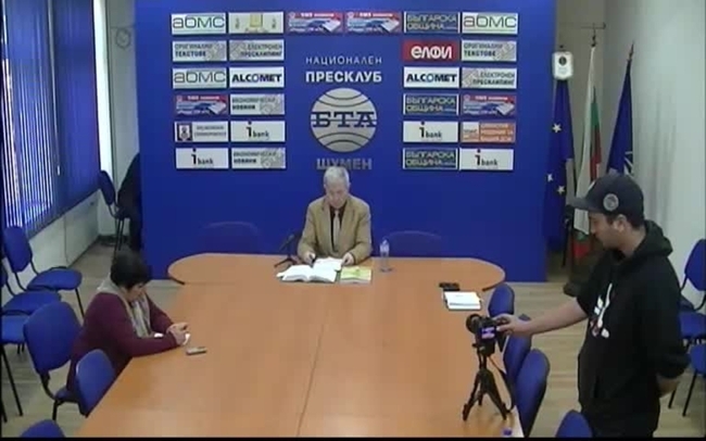 Пресконференция на независимия кандидат за кмет на Шумен инж. Валентин Маламов