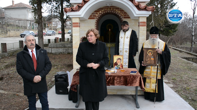 За пръв път храм отвори врати в ловешкото село Тепава 