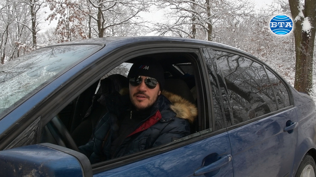 Зимен дрифтинг с майстора на волана Александър Бурдин