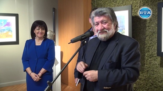 Вежди Рашидов откри изложба скулптури и акварели в галерия "Сан Стефано"