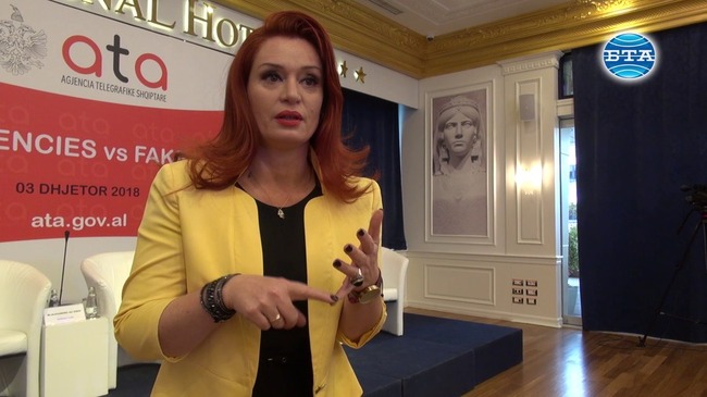 Интервю с Армела Красничи, генерален директор на Албанската телеграфна агенция /АТА/