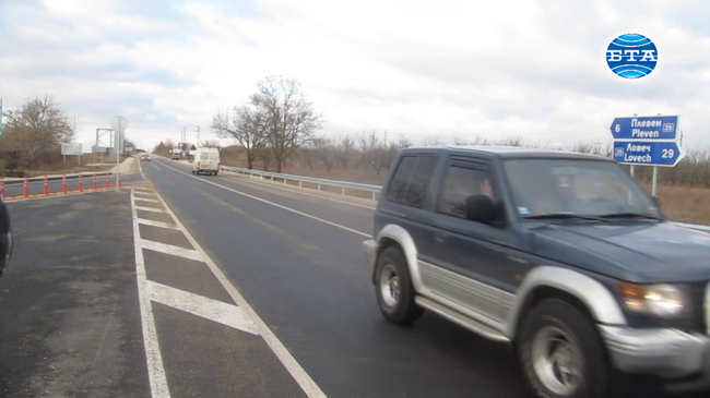 Откриха официално рехабилитиран участък от пътя Плевен – Ловеч