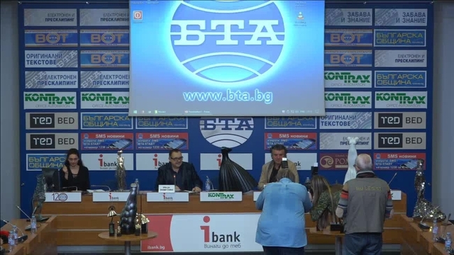 Пресконференция по повод участието на скулптора Живко Седларски в годишните награди за най-стилни и успели българи „БГ модна икона 2018“.