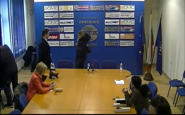 Пресконференция на Димитър Делчев и Найден Зеленогорски – „Движение България на гражданите"