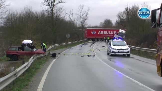Тежка катастрофа на пътя Елхово - Лесово отне човешки живот