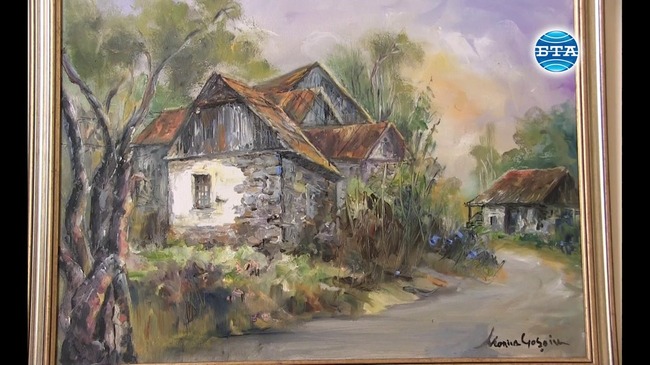 Румънска художничка подреди изложба живопис в галерията в Каварна