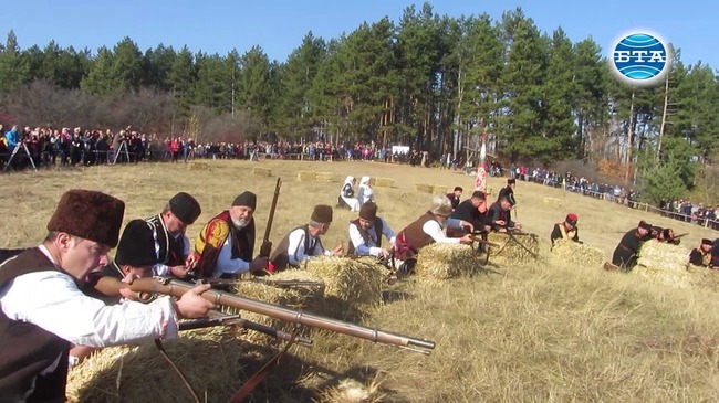 Историческа възстановка показа битката край Брезник от Сръбско-българската война 