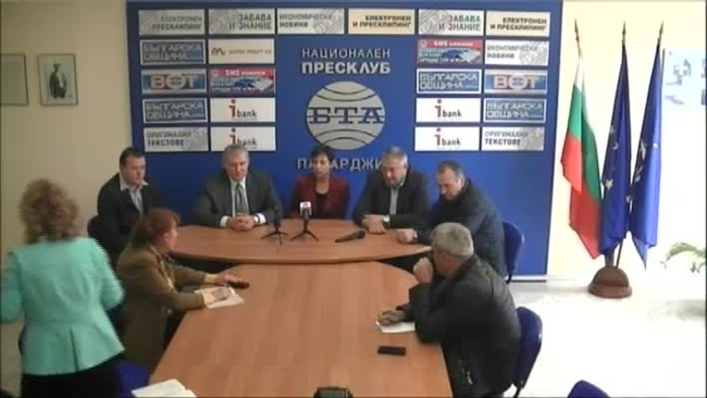 Пресконференция на председателя на СДС Румен Христов